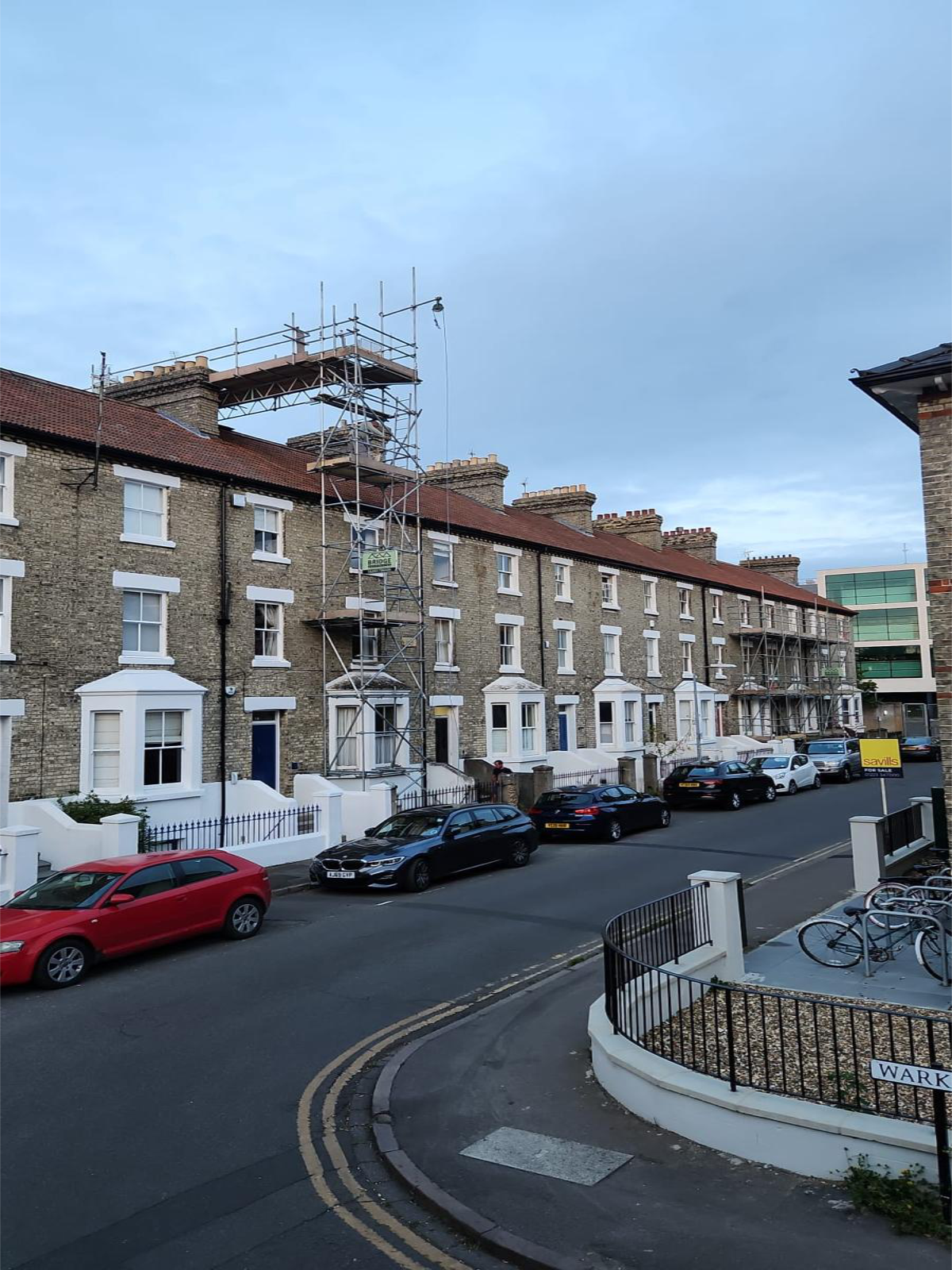 Chimney Access - Bridge Scaffolding Cambridge