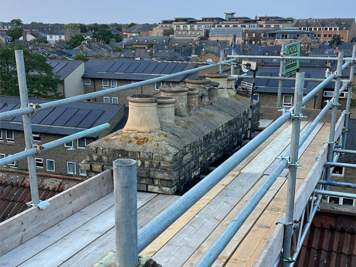 Chimney Scaffolding Company in Cambridge